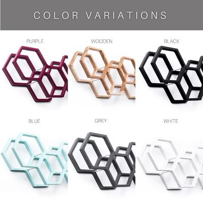 Деревянный туалетный столешник с стенной установкой Тканевая полка для хранения в дизайне соломинки