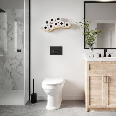 Приемлемый деревянный шкаф для туалетной бумаги