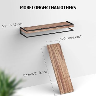 Набор из 2 деревянных деревянных стеновых шкафов для гостиной