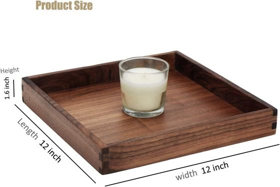 OEM ODM Приемленные деревянные подносы для индивидуальной и быстрой доставки древесины