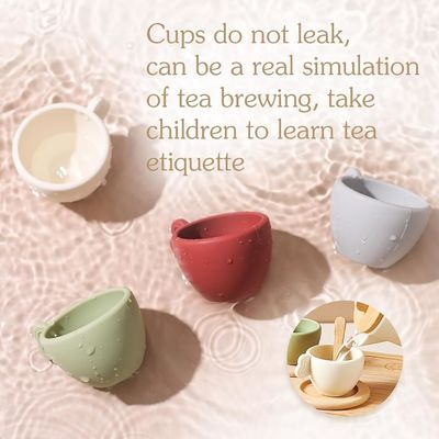 Конструкция на заказ Деревянный чайный набор для детей