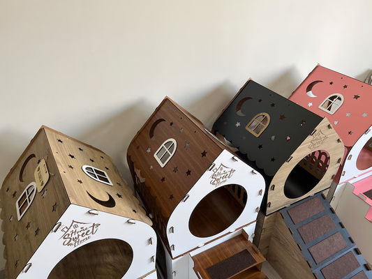 Современная мебель для кошек деревянный кролик для кошек и мелких животных