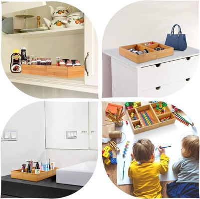 3 дюйма толщиной 5 штук Бамбуковый шкафчик для офиса различных размеров