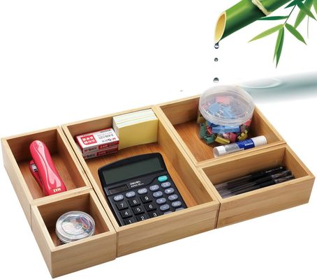 3 дюйма толщиной 5 штук Бамбуковый шкафчик для офиса различных размеров