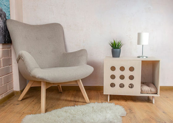 Стенный кошачий костыль деревянный Дом для домашних животных Кровать боковая Современный кошачий Дом для собак Кровать для собак