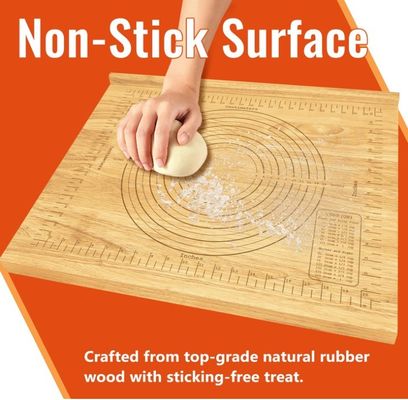 Деревянная кондитерская доска 24x20 Кнединг-доска с размерами Общий размер или по заказу