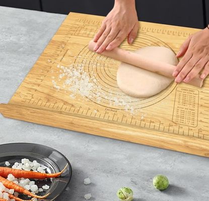 Деревянная кондитерская доска 24x20 Кнединг-доска с размерами Общий размер или по заказу