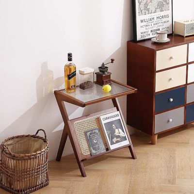 Общая мебель для дома современная ратанная кофейная столика стекло кроватный стол уголок