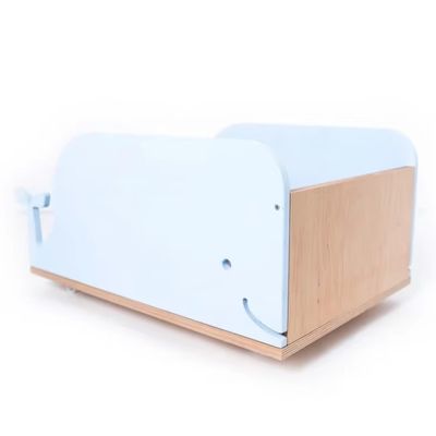 Деревянная коробка с игрушками на колесах, настроенная по вашему запросу для организации детских игрушек