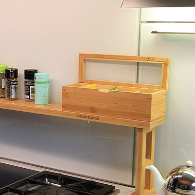 Вручную и настраиваемая деревянная бамбуковая коробка для чая для заказов OEM и ODM