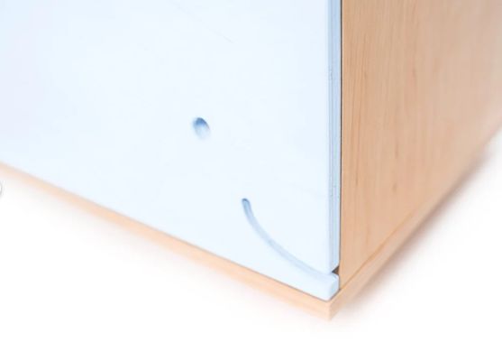 Деревянная коробка с игрушками на колесах, настроенная по вашему запросу для организации детских игрушек