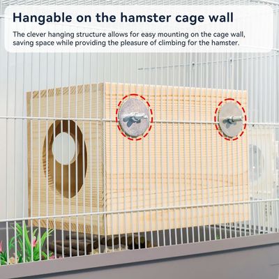 Деревянное убежище для маленьких животных с твердым узором по доступной цене