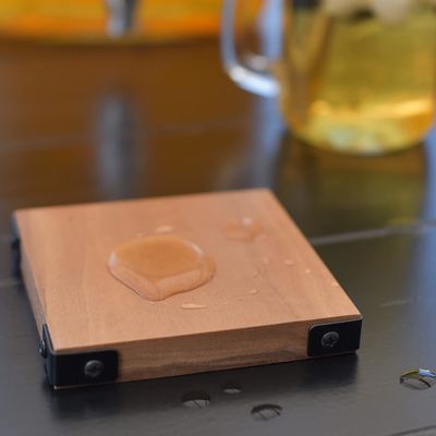 Массивный деревянный кофейный стаканчик творческий изоляционный коврик для аксессуаров столовой отделки