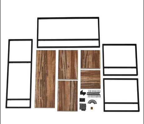 На заказ Сосновое дерево цвет плавучий висячий стенный железные полки для спального дисплея