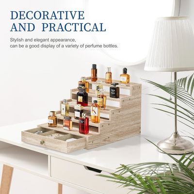 Лакировка деревянная колониевая стойка решетка с шкафчиком для хранения