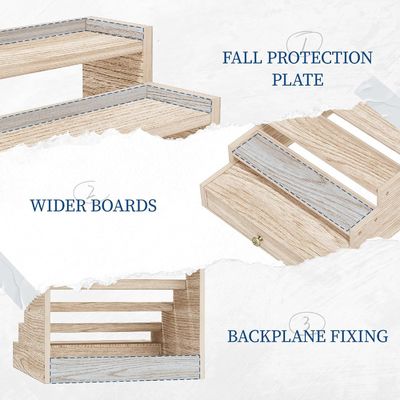 Лакировка деревянная колониевая стойка решетка с шкафчиком для хранения
