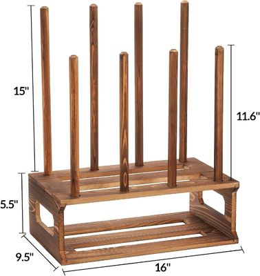 Рустическая деревянная стойка для обуви Организатор цвет По вашему запросу для хранения обуви в подъезде