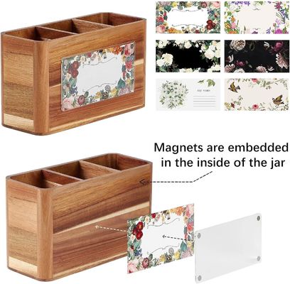 Настольная большая акациевая деревянная утварь для кухонной печати обработка лазерной гравюры