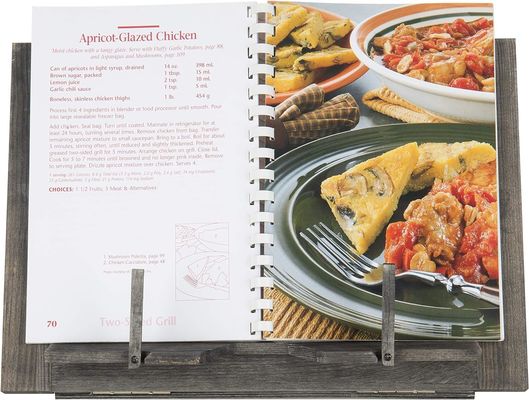 Настраиваемый размер складной стойки для регулируемого чтения книги рецепт связка держатель планшета