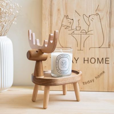 Домашняя декоративная деревянная ложка с индивидуальной формой 7.75 "L x 7.75" W x 48.5 "H