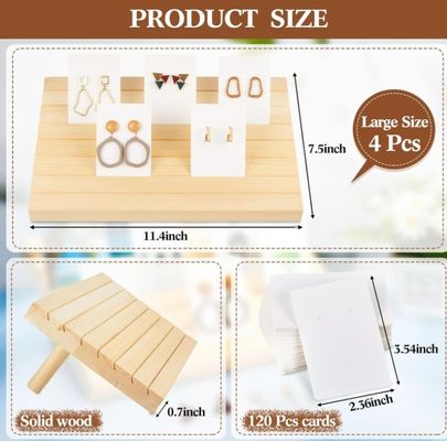 Функциональный мультифункциональный носитель серьги для организованного отображения и хранения ювелирных изделий