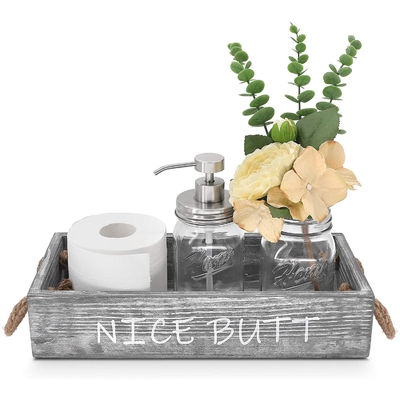 Промышленный деревянный контейнер для хранения хлеба, фруктов и домашнего декора