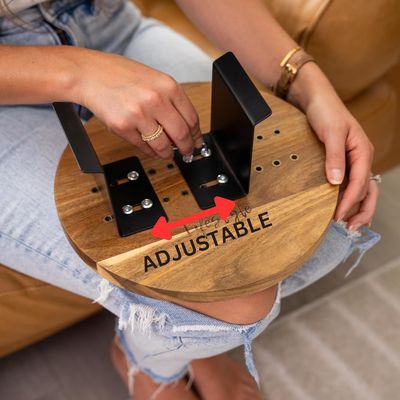 Настраиваемый логотип Акациевый диван для экологически чистого деревянного дивана