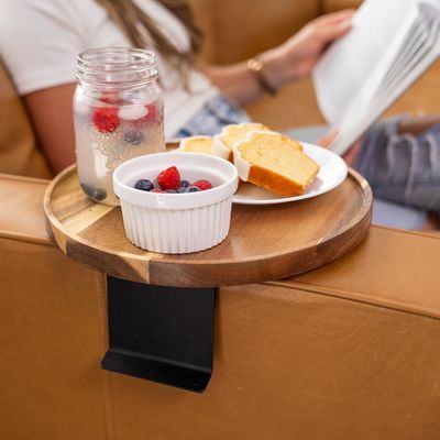 Настраиваемый логотип Акациевый диван для экологически чистого деревянного дивана