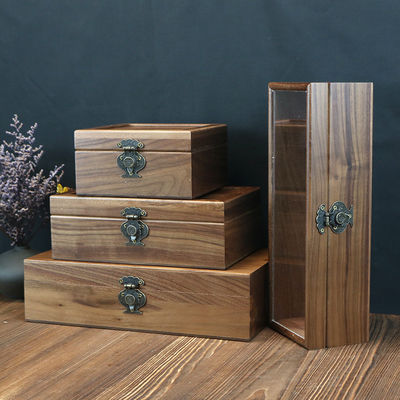 Промышленные деревянные коробки подарков для ювелирных изделий