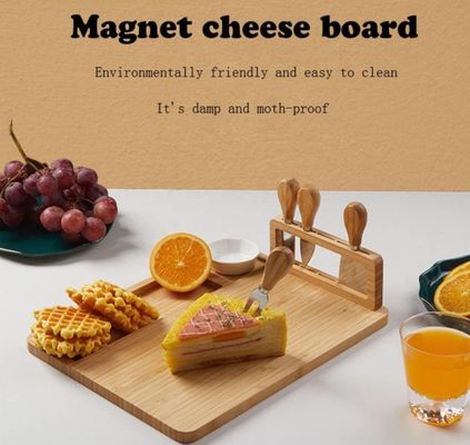 Бесплатный образец Бамбуковый сыр и набор ножей для резки шоколадных изделий