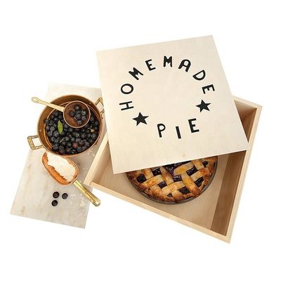 Vitalucks Custom Apple Pie Packaging Экологически чистый деревянный ящик для специальных подарков