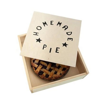 Vitalucks Custom Apple Pie Packaging Экологически чистый деревянный ящик для специальных подарков