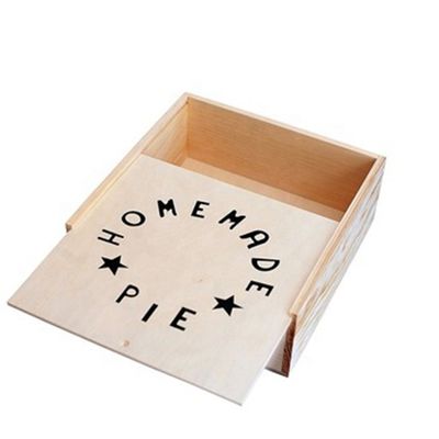 Vitalucks Custom Apple Pie Packaging Экологически чистый деревянный ящик для специальных подарков