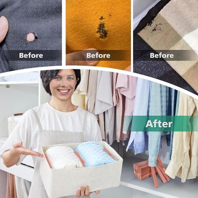 Организуйте шкафы и ящики с помощью ароматических кедровых блоков общего размера или на заказ