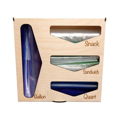 Удобное застегнутое крышко для упаковки мешков Организатор настройки печати для всех ваших решений хранения