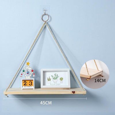 Большое количество преимущества современного твердого дерева висящей плавучей стенной полки для вашего офиса