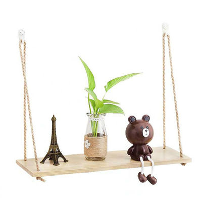 Большое количество преимущества современного твердого дерева висящей плавучей стенной полки для вашего офиса