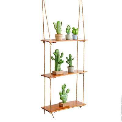 Большое количество преимущества современного твердого дерева висящей плавучей стенной полки для вашего офиса