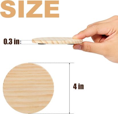 Выгравированные экологически чистые деревянные подставки для украшения столов Аксессуары Запасные коврики Подмостки