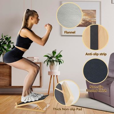 Регулируемая наклонная доска для растяжения телят и гибкости лодыжек