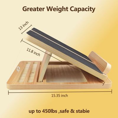 Регулируемая наклонная доска для растяжения телят и гибкости лодыжек