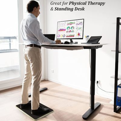 Профессиональная деревянная балансовая доска для тренировки ног