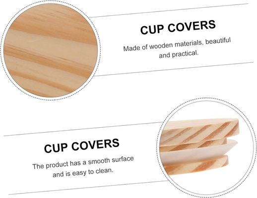 8 шт. деревянные бамбуковые крышки неразливающие свечи стеклянные банки герметичные банки деревянные банки
