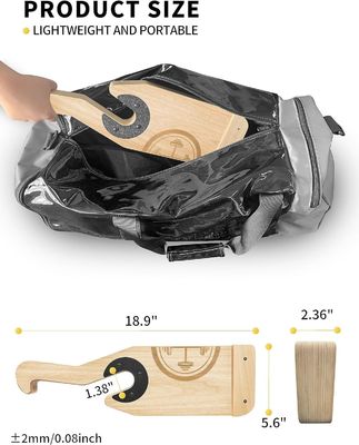 Нескользящая ручка Деревянный барбельный джак для тренировочной стойки для тягот