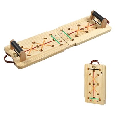 Конструкция на заказ Массивный деревянный набор для подъема с резистентными лентами