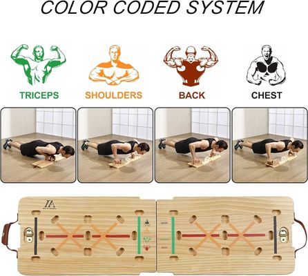 Конструкция на заказ Массивный деревянный набор для подъема с резистентными лентами