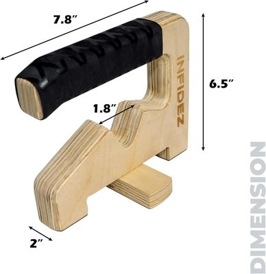 Деревянные подъемные и подъемные ручки, стойкость ленты, нескользящее оборудование для упражнений
