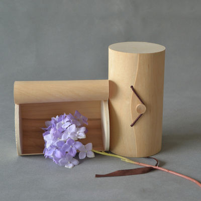 Настройки по размеру квадратная декоративная пустая рождественская натуральная береза деревянная кора подарочная упаковка коробка