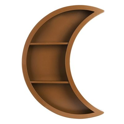 Мебель гостиной Стенная установка Плавучая лунная кристаллическая полка для хранения эфирного масла