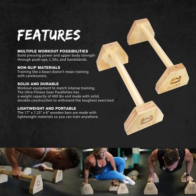 OEM/ODM 202405 Ультра Фитнес деревянные параллели для сидений L и подъемных подъемников